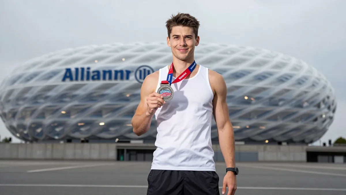Sydney Marathon Medal Mistake: Allianz Arena Confused